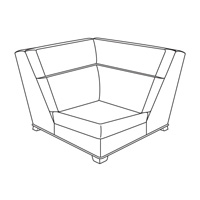 Leatherstone Motion Compatible Corner Chair