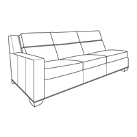 Leatherstone Motion Compatible LAF Sofa