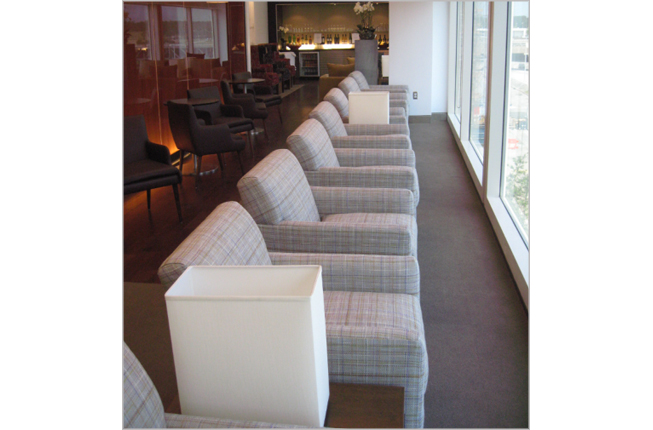 Airport Lounge, First Class Custom Made Chairs