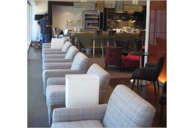 Airport Lounge, First Class Custom Made Chairs