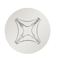 Details 54" Round 1/2" Tempered Glass Top with Ogee Edge