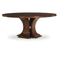 Sanford 72 " Round Dining Table - Brunette