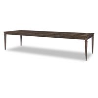 Daniel Dining Table - Brown Rustic