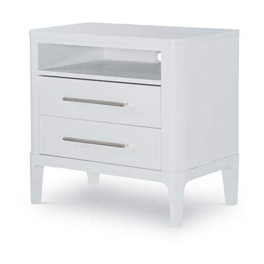 Bowery Place Two Drawer Nightstand