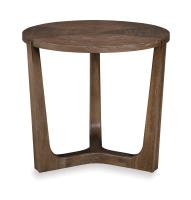 Bowery Place Chairside Table - Bowery Cerused