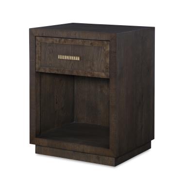 Monterey Single Drawer Nightstand - Hawthorne Dark