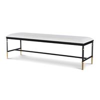 Monterey Upholstered/Metal Bench