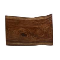 48" GUANACASTE SLAB COCKTAIL TOP ONLY