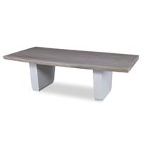 72" GUAN.SLAB COCKTAIL-VENEERED MAPLE BASE
