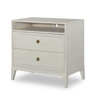 Details Two Drawer Nightstand