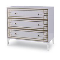 Details Three Drawer Low Chest