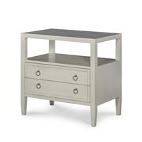 Harbor Two Drawer Nightstand