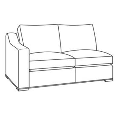 Armanti Outdoor LAF Love Seat