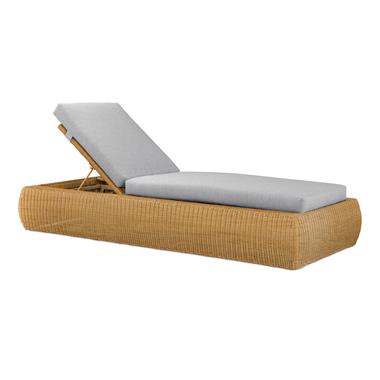 Wade Poolside Wicker Chaise