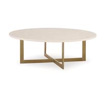 SMALL NEST COCKTAIL TABLE WITH STONE TOP