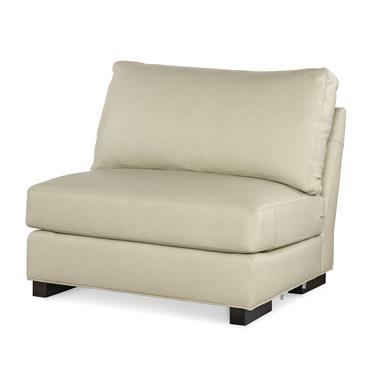 Leatherstone Armless Chair N Half