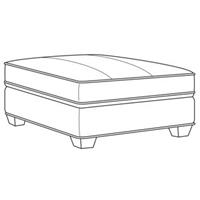 Leatherstone LAF Bumper Ottoman