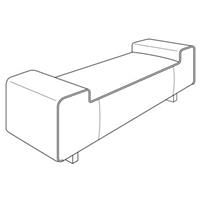 Tatami Bench - Oak Base