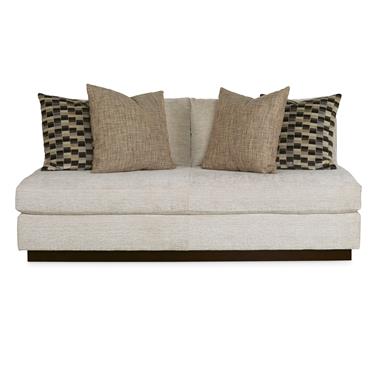 Carrier Armless Love Seat