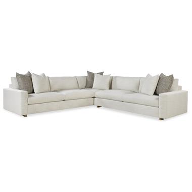 Great Room 40"D 2-Piece Sectional w/ Runner Base in 71660L10 ( Stocked)