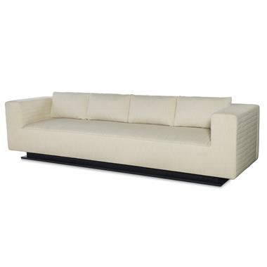 Tatami Large Quilted Sofa - Metal Base