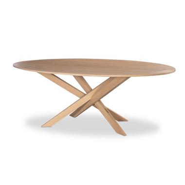 Open Sky Oval Dining Table - Natural