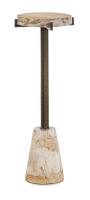 Acme Petrified Wood Drinks Table - Light