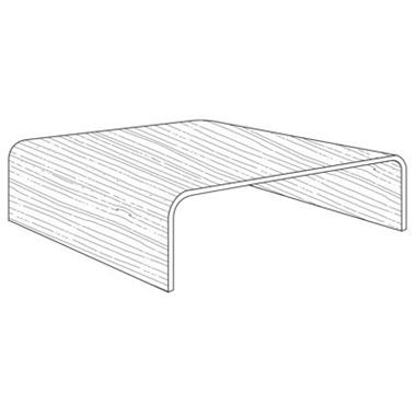 Table for 15" Arm - Oak