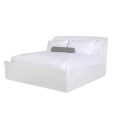 Saint Germain Sleigh Bed - King 6/6 - Cream