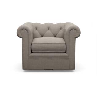 Classic Chesterfield Configurable Swivel Chair