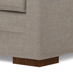 Fluted Wide Block Foot