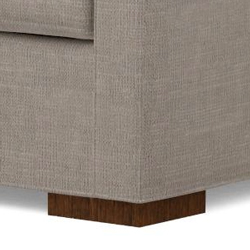 Fluted Wide Block Foot