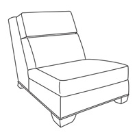 Cornerstone Motion Compatible Armless Chair