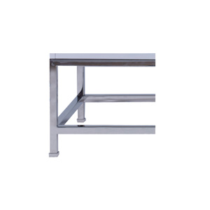 Metal Leg -<br>Polished Nickel