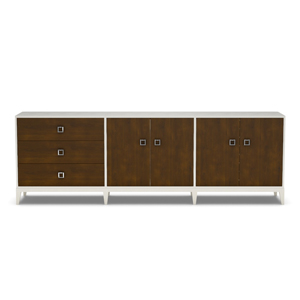 Three Drawer Four Door Credenza