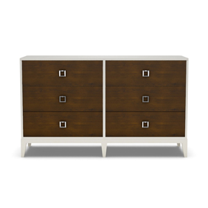 Details Six Drawer Low Dresser