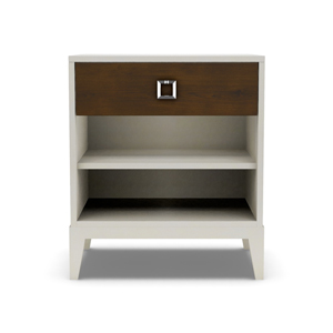 Details Single Drawer Small Nightstand