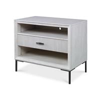 Details Single Drawer Large Nightstand