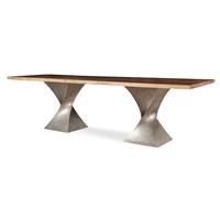 120" Guan Slab Dining Table - Twist Base