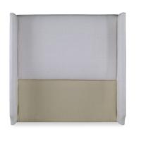 Details Fully Uph Wing Low Headboard - Full 4/6 - Queen 5/0