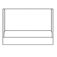 Plain Upholstered