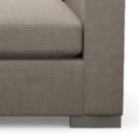 Square Block Brushed Nickel