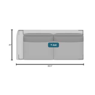 Great Room Sectional LTD7100 40"/44"/48" Depth