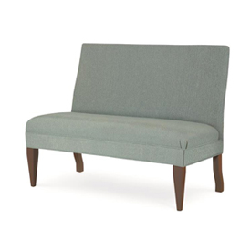 Layla 45" to 57" Armless Dining Banquette