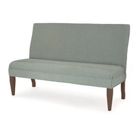 Layla 58" to 71" Armless Dining Banquette