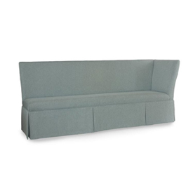 Layla 49" to 65" Skirted RAF Corner Banquette