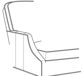 Drop Back Modern Arm