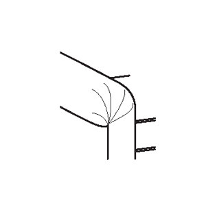 Pleated Arm