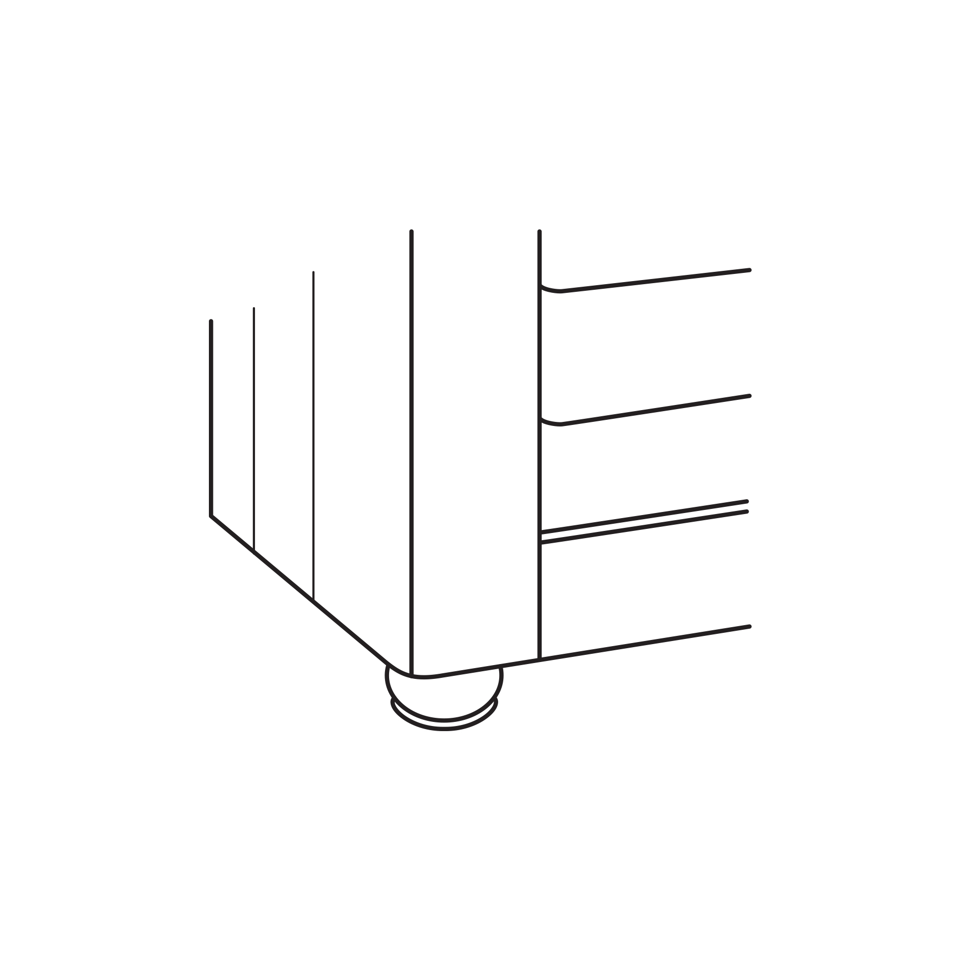 Uph w/ Border Bun Foot