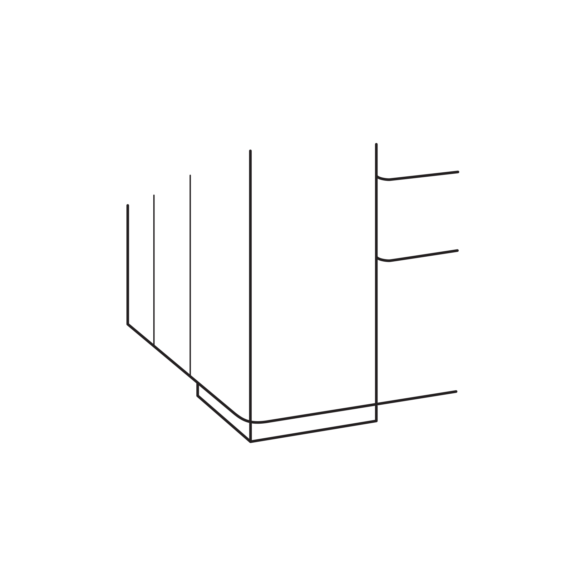 Uph No Border Wide Block Foot